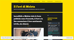 Desktop Screenshot of ilfavidimeleta.com